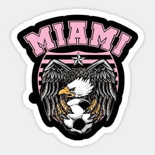 Miami soccer Sticker